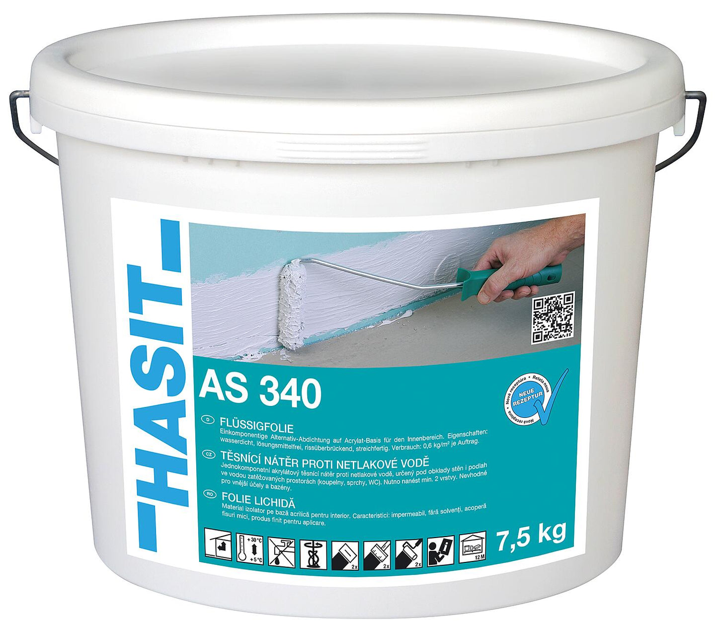 Membrane liquide HASIT AS 340 - Seau de 7,5 kg