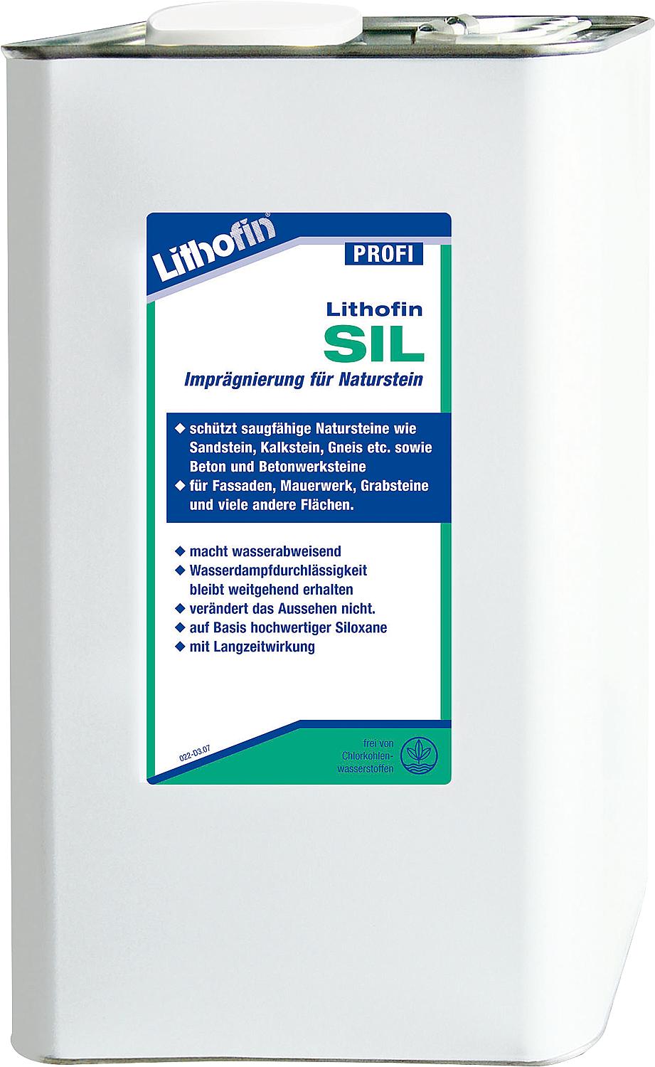 LITHOFIN SIL Imprégnation au siloxane, flacon de 1 l