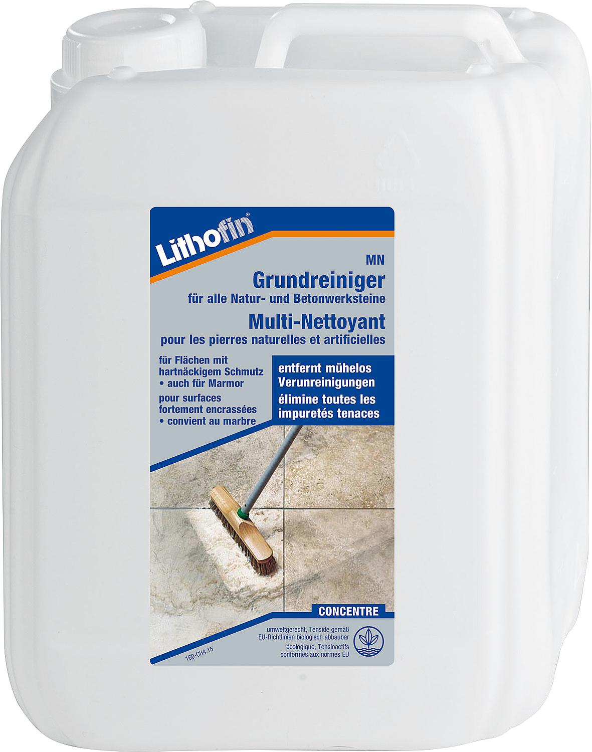 Nettoyant basique LITHOFIN MN, flacon de 500 ml