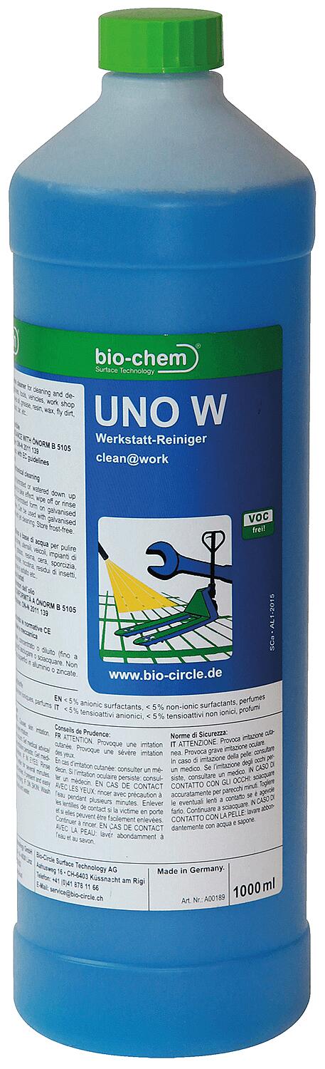 Workshop cleaner BIO-CIRCLE UNO W, 1l hand sprayer
