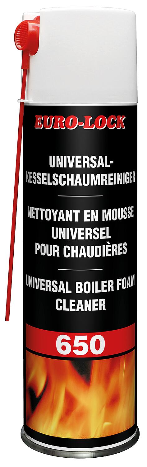 Nettoyant universel pour chaudières à mousse EURO-LOCK LOS 650, aérosol de 500 ml