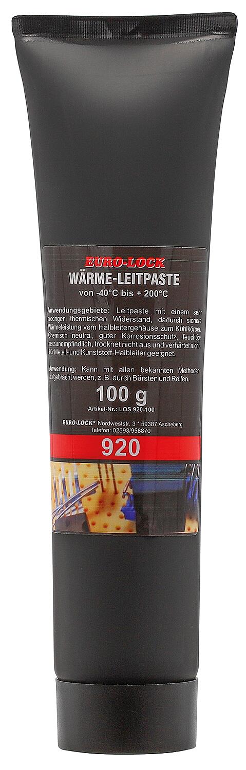 Pâte thermique EURO-LOCK LOS 920, flacon doseur de 100 ml