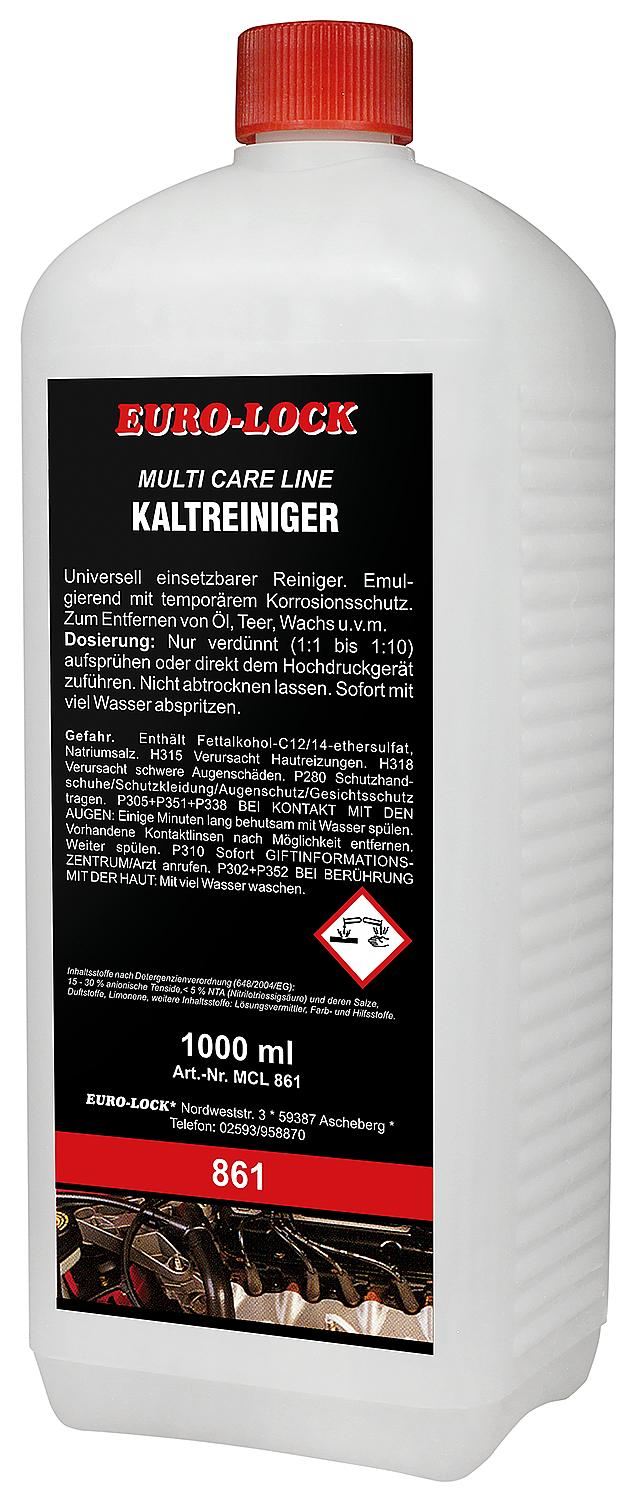 Cold cleaner EURO-LOCK MCL 861 1l bottle