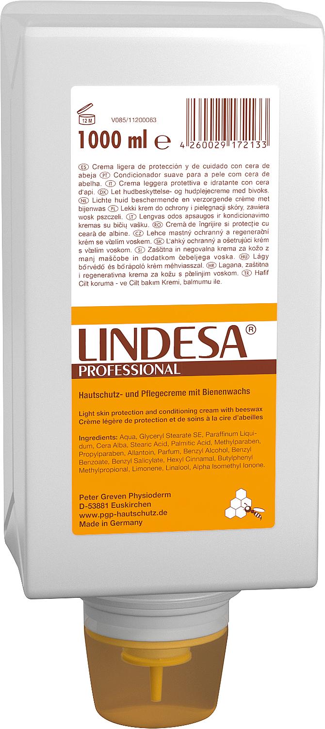 GREVEN LINDESA Professional Skin Protection and Care Cream 1l Vario Bottle