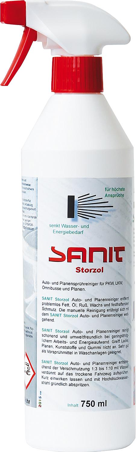 SANIT Storzol car and tarpaulin spray cleaner, 20kg canister