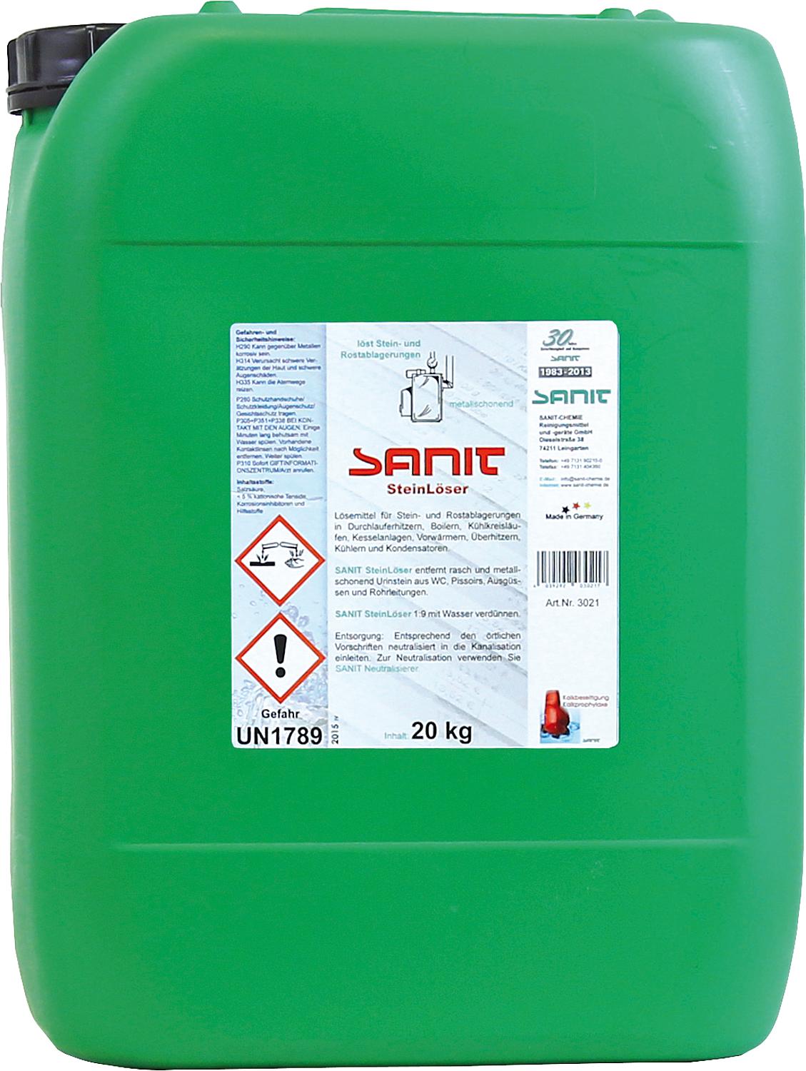 SANIT Stone Remover 20kg Canister