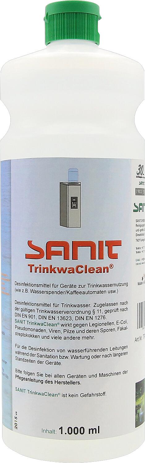 SANIT-CHEMIE TrinkwaClean 1l Flasche