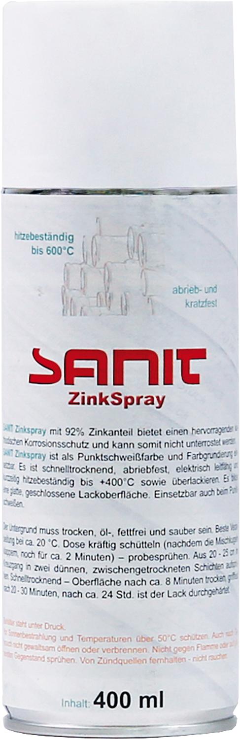 SANIT Spray Zinc (R 290) Bidon 400ml