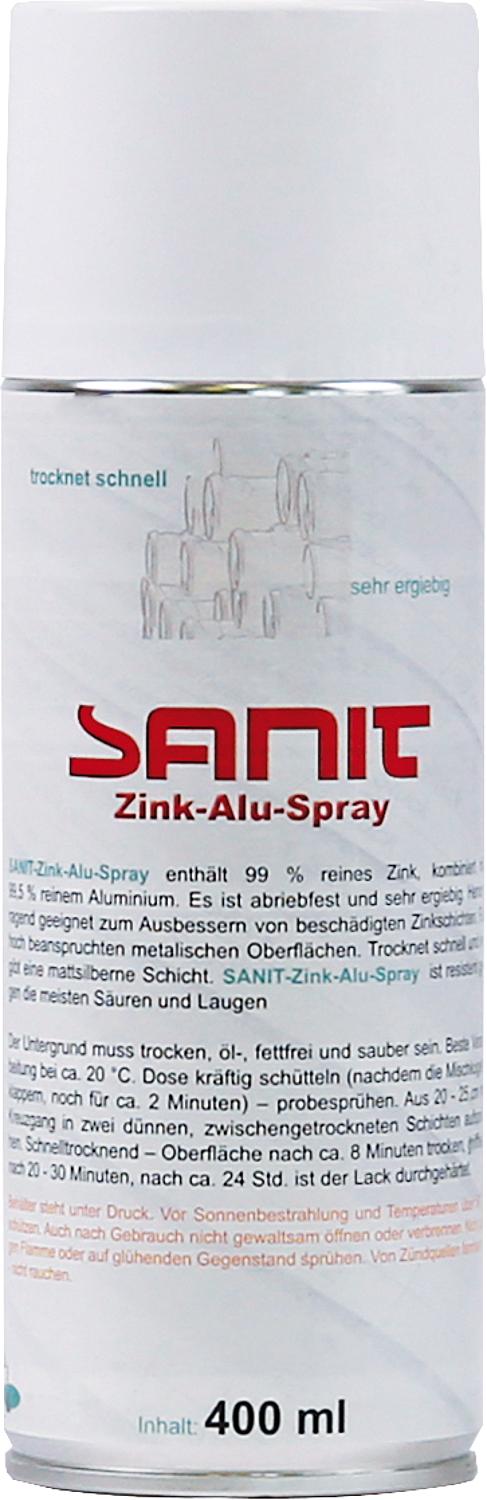 Zinc-aluminum spray (R 290) SANIT-CHEMIE 400ml spray can
