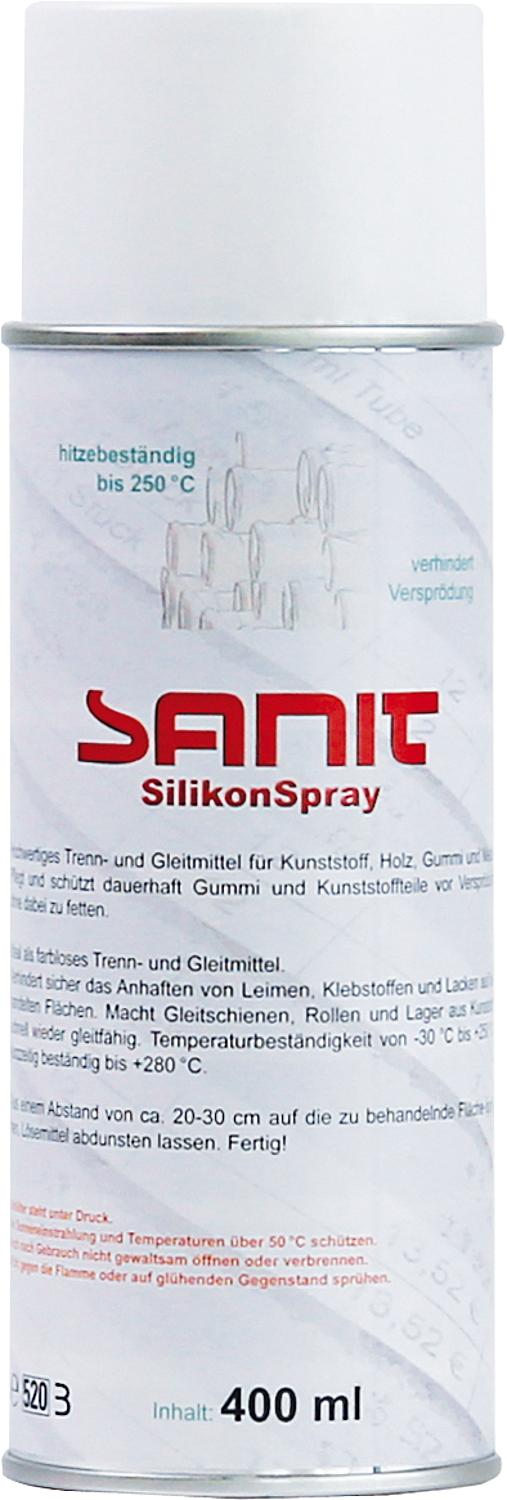 Silicone Spray (R 290) SANIT 400ml Spray Can