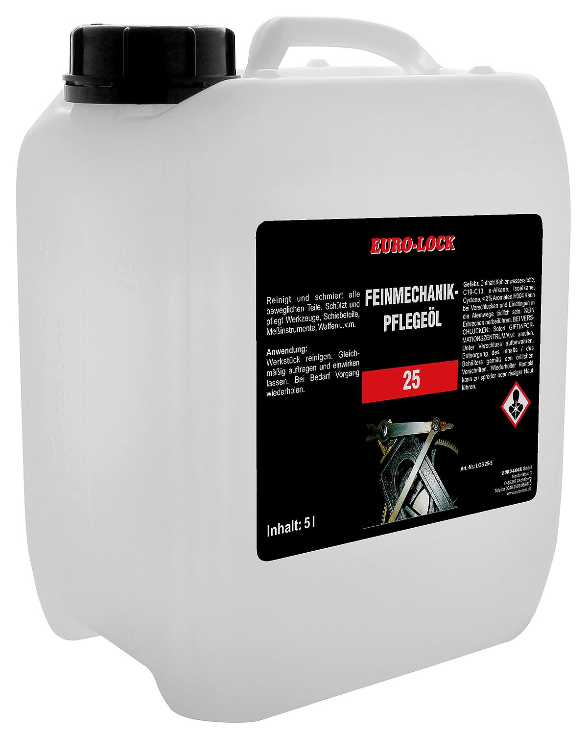 Precision Mechanics Care Oil EURO-LOCK LOS 25 400ml Spray Can