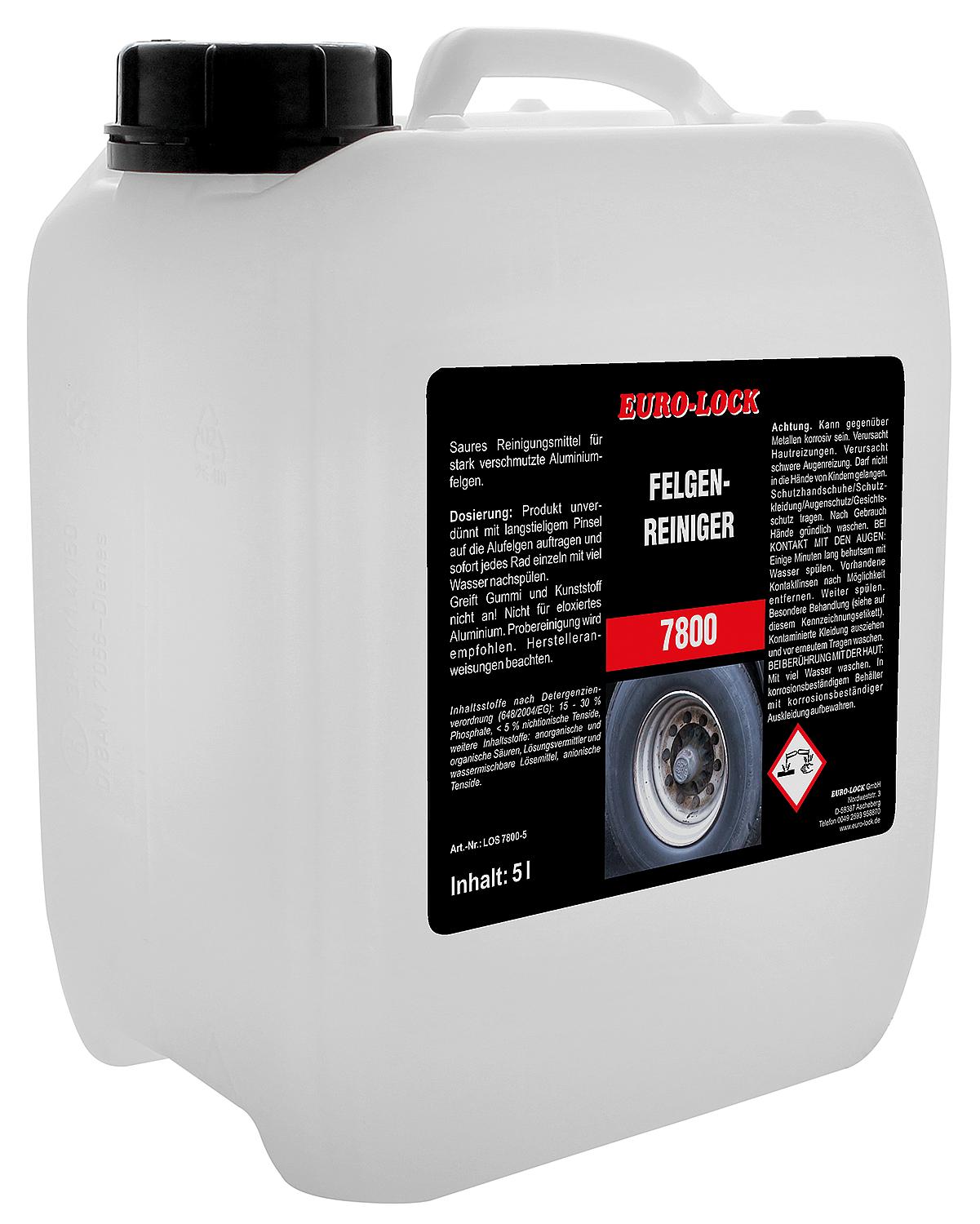 EURO-LOCK LOS 7800 wheel cleaner, 500ml pump sprayer