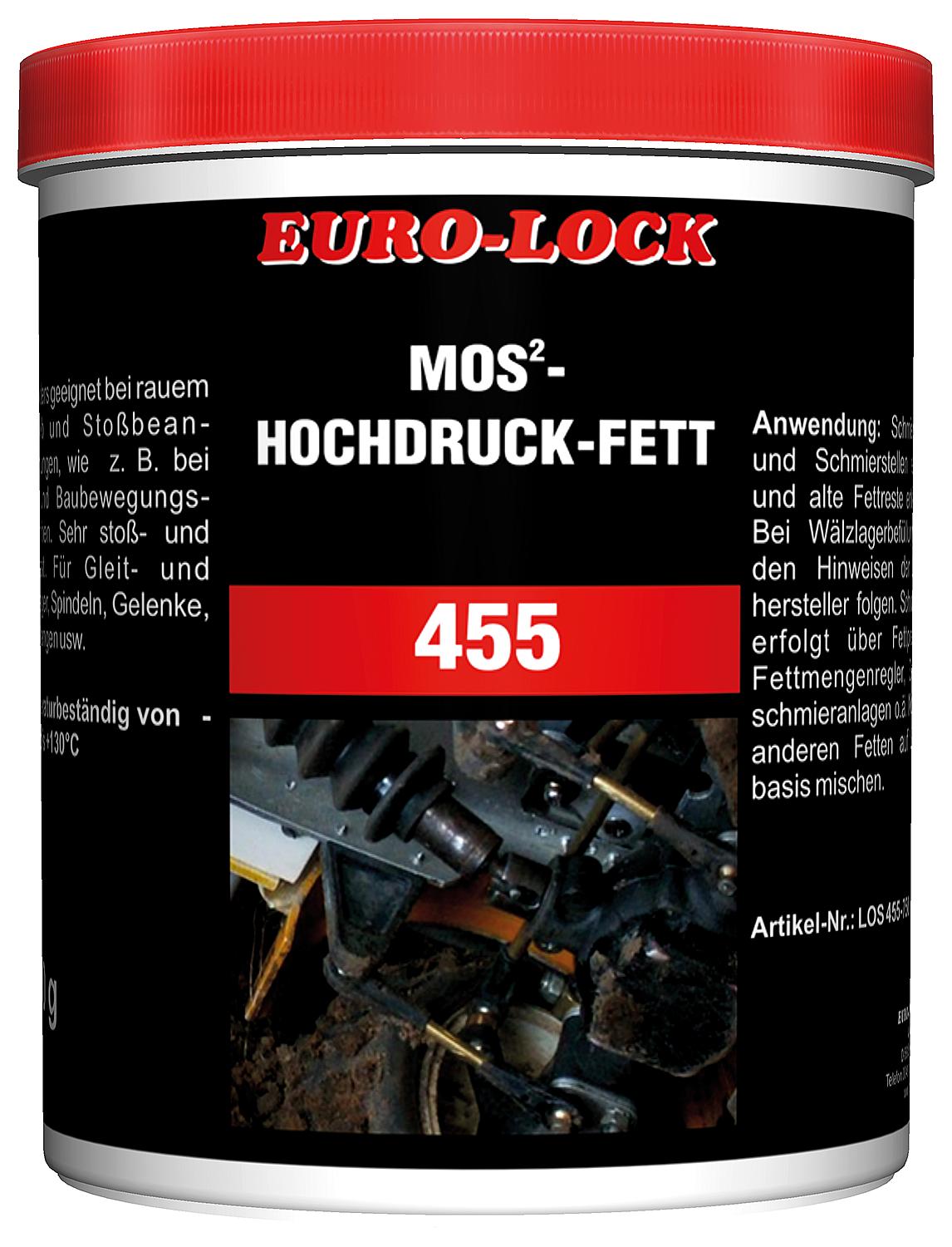 MoS²-Hochdruckfett ISO-L-XCDEB-2 LOS 455