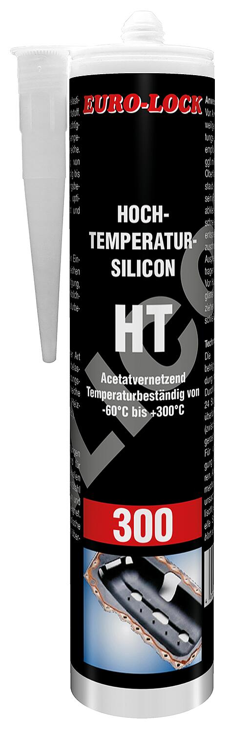 Cartouche EURO-LOCK LOS 300 en silicone haute température, 310 ml