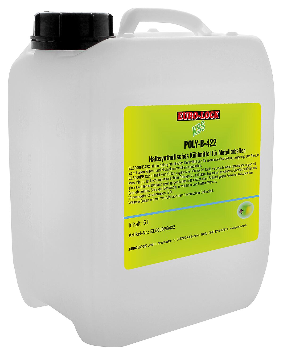 Kühlmittel halbsynthetisch, wasserlöslich für Metallarbeiten