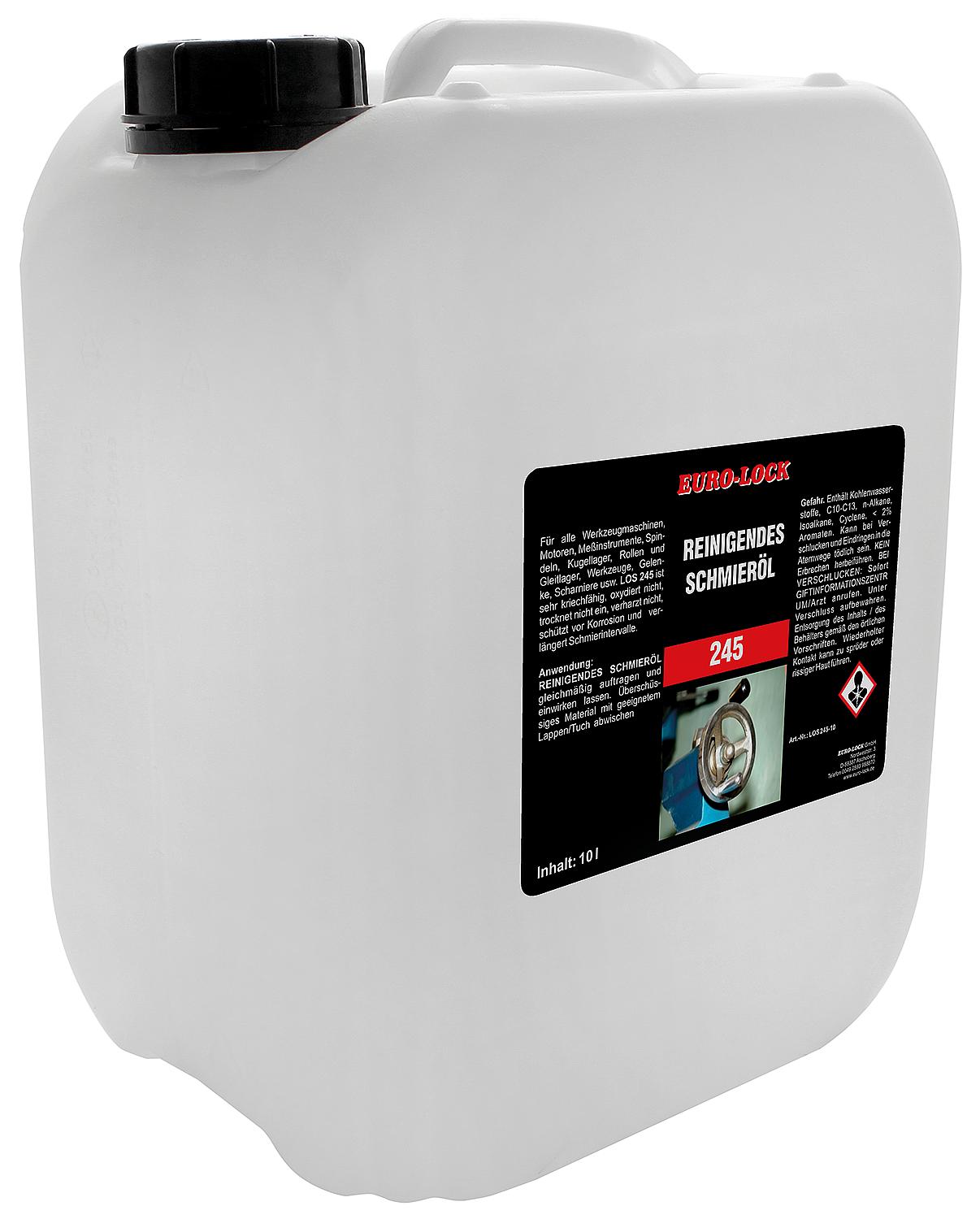 Cleaning lubricating oil EURO-LOCK LOS 245 400ml spray can