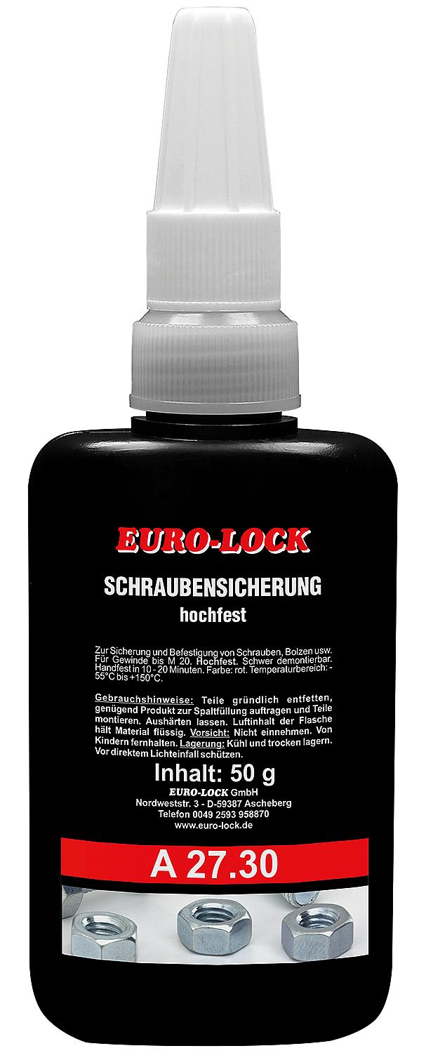 High-strength screw locking compound EURO-LOCK A 27.30 10g dosing bottle