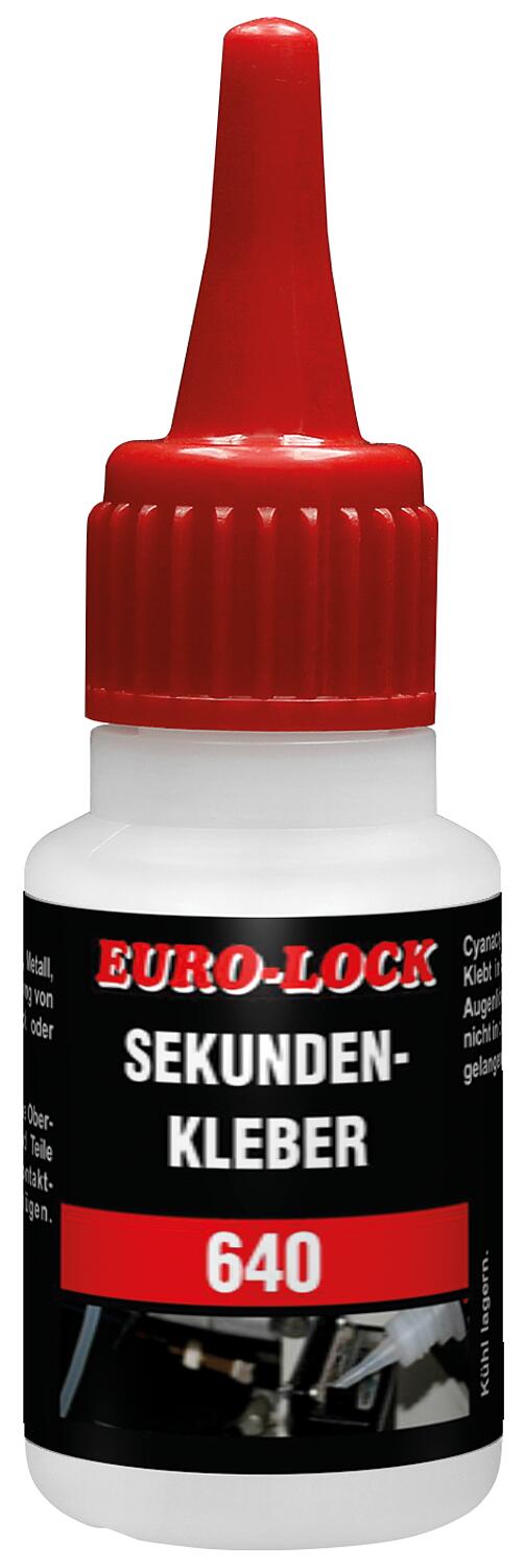 EURO-LOCK E 640 superglue (for jewelry) 20g dispensing bottle