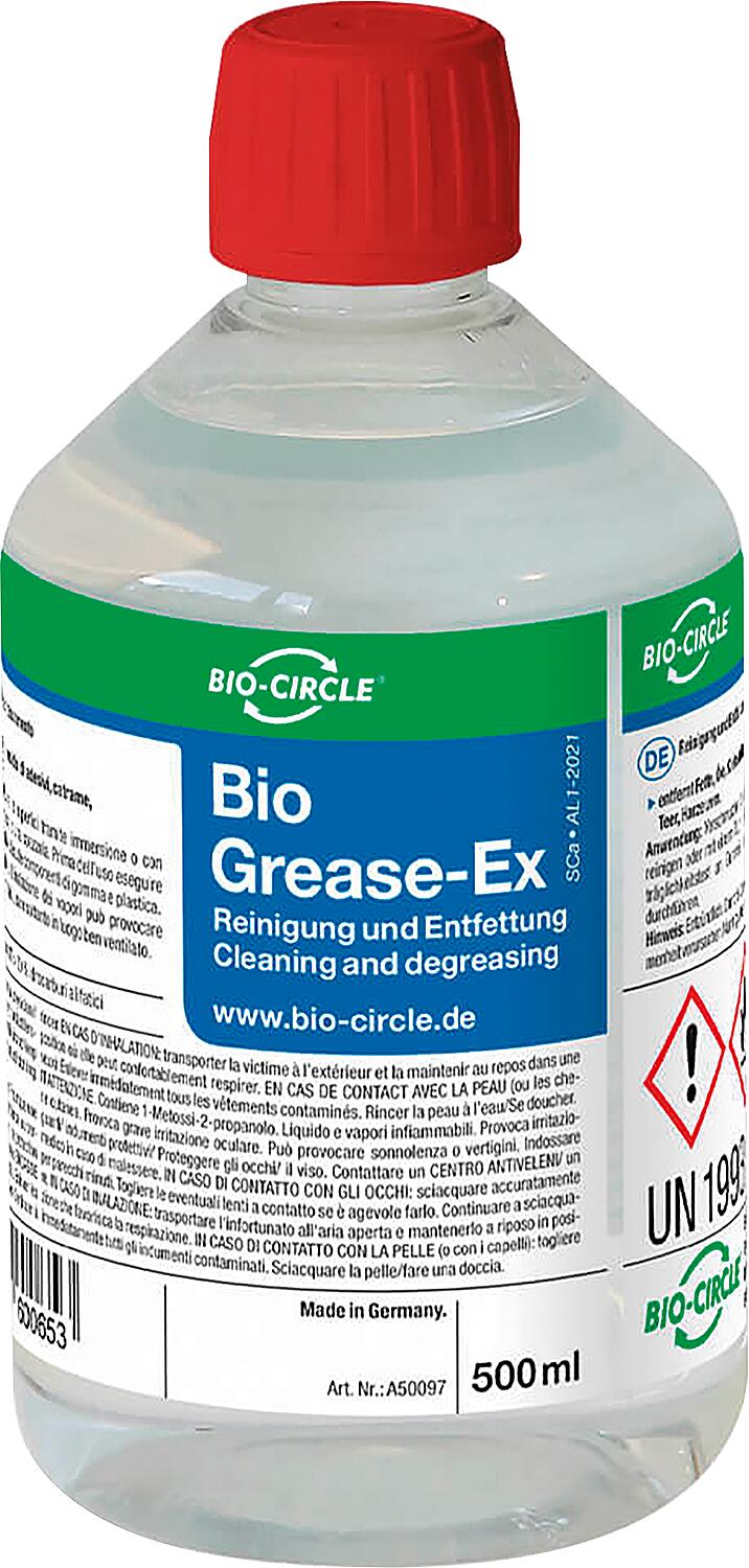 Steel cleaner BIO-CIRCLE Bio Grease-Ex 500ml bottle
