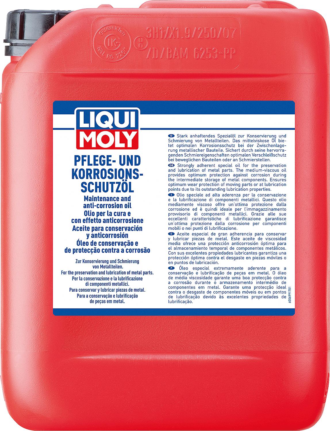 Huile d'entretien et de protection anticorrosion LIQUI MOLY, fût de 205 l