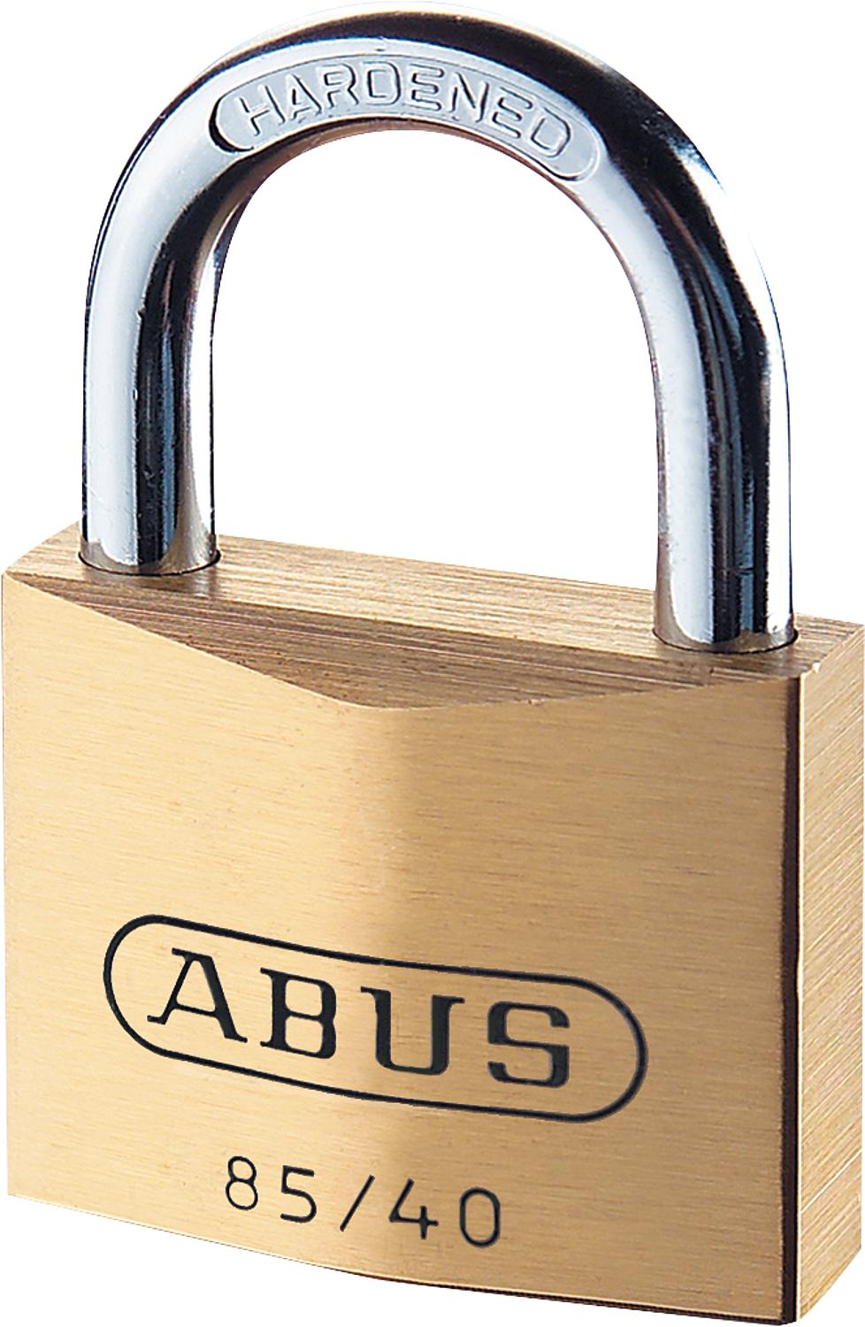 ABUS brass padlock, version 85/50