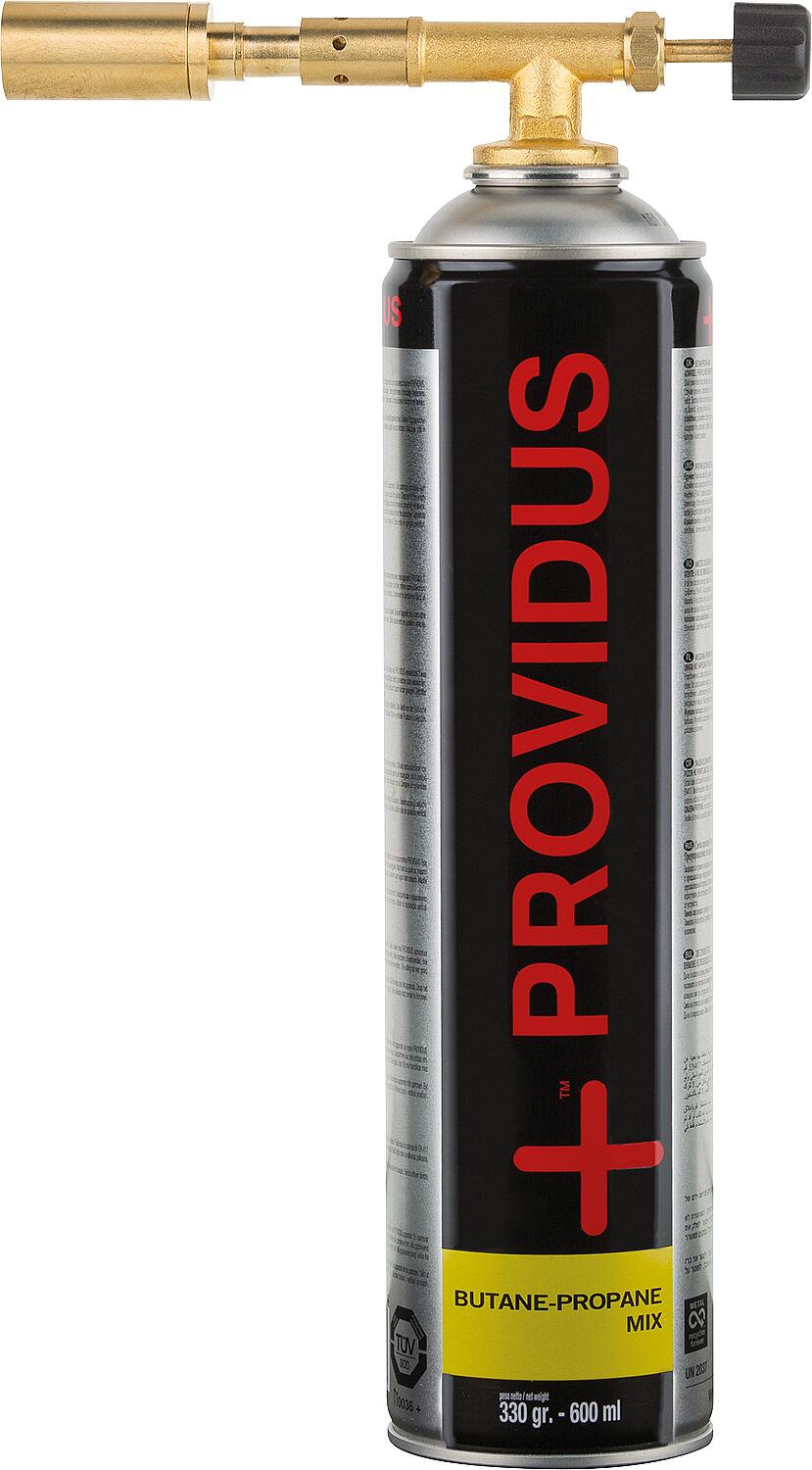 Soldering iron with 330g pressurized gas cylinder
