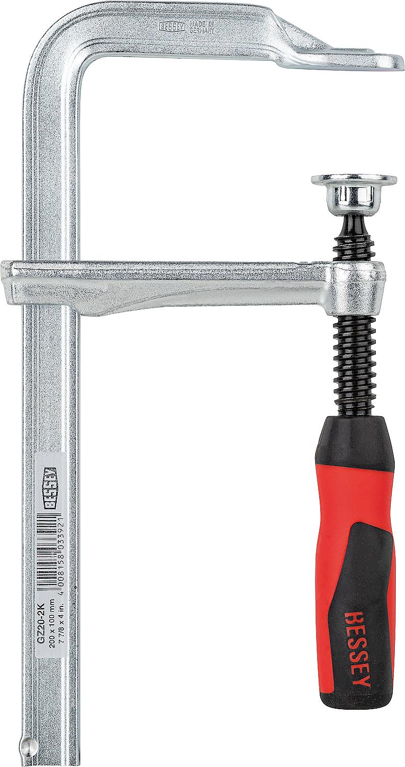 Pince à vis GZ entièrement en acier avec poignée en plastique bi-composant