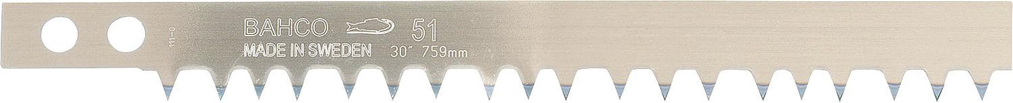 Hacksaw blade for dry wood, type 51, 530mm