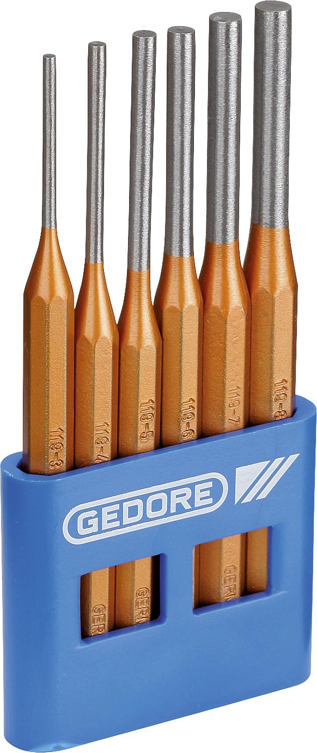 Gedore Splintentreibersatz PVC-Halter 116 A