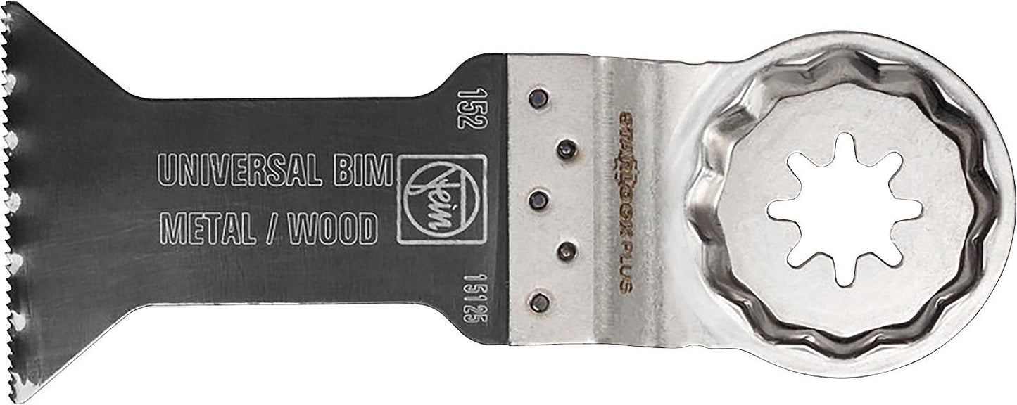Fein E-Cut Bi-Metal Saw Blade, B=44mm, L=60mm, Starlock Plus, Pack of 5