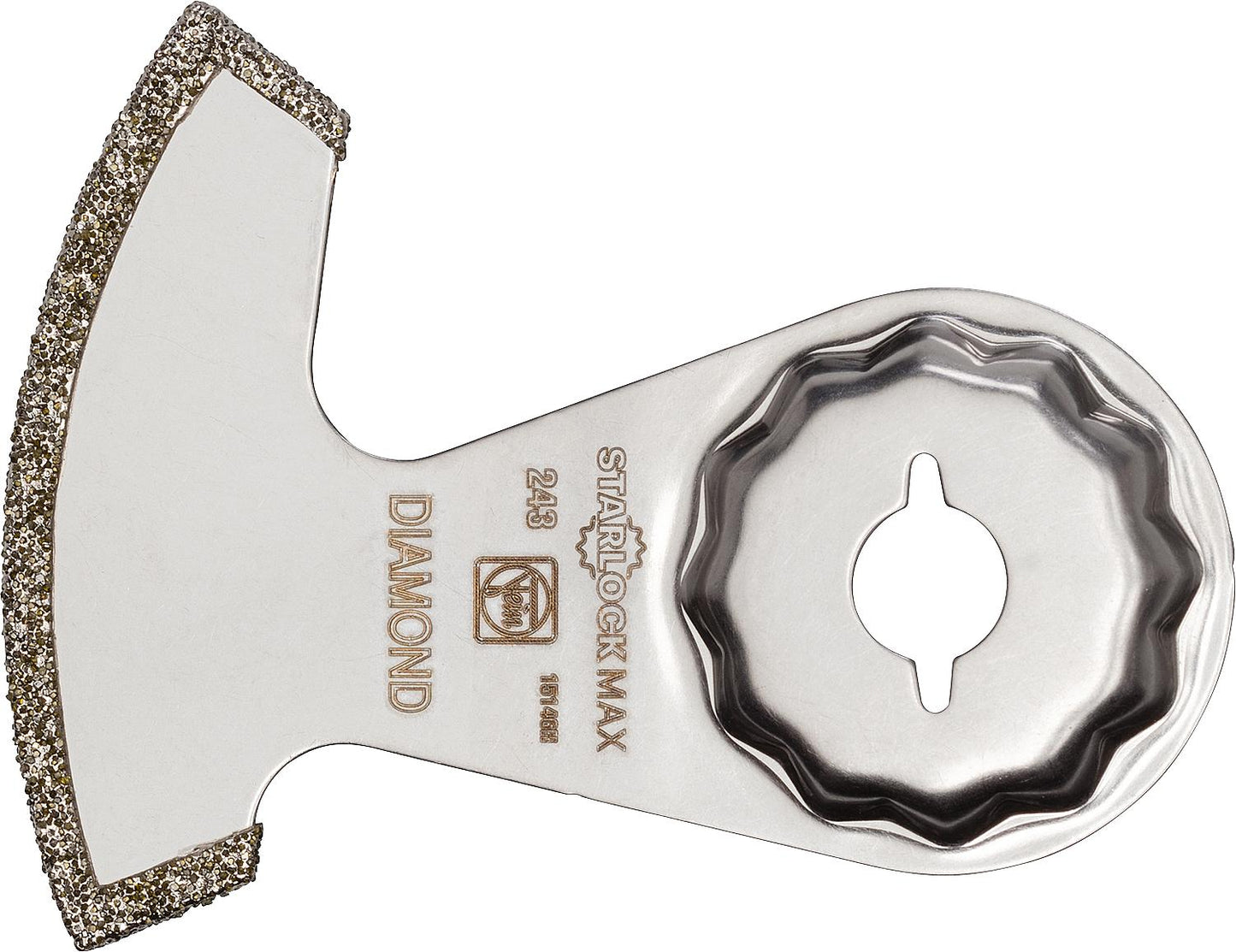 Fine diamond segment saw blade, thickness: 2.2 mm, Starlock Max