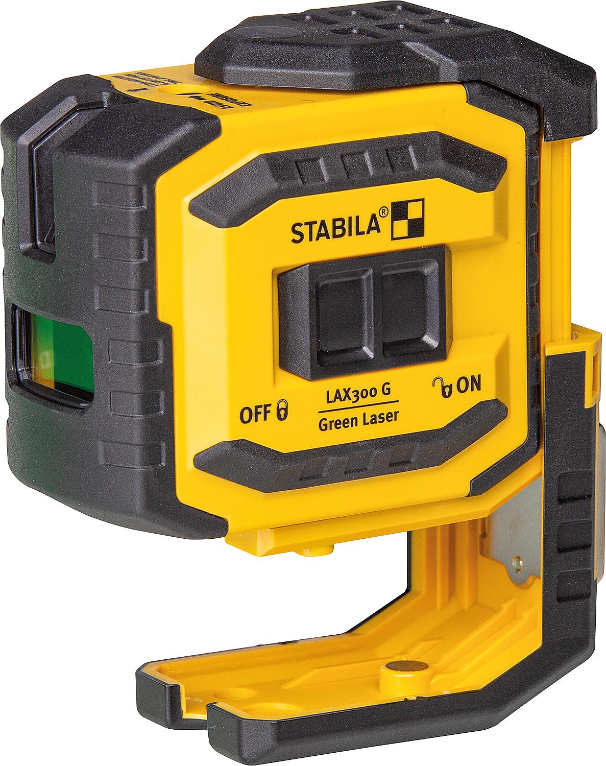 Stabila LAX300 Green Laser Set, 4-piece