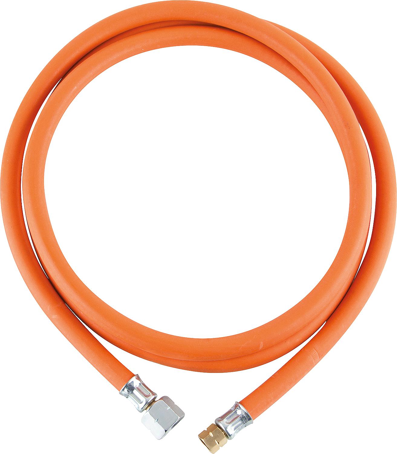 Propane hose (high pressure) 2000 mm R 3/8"LH-M10x1 DIN-DVGW