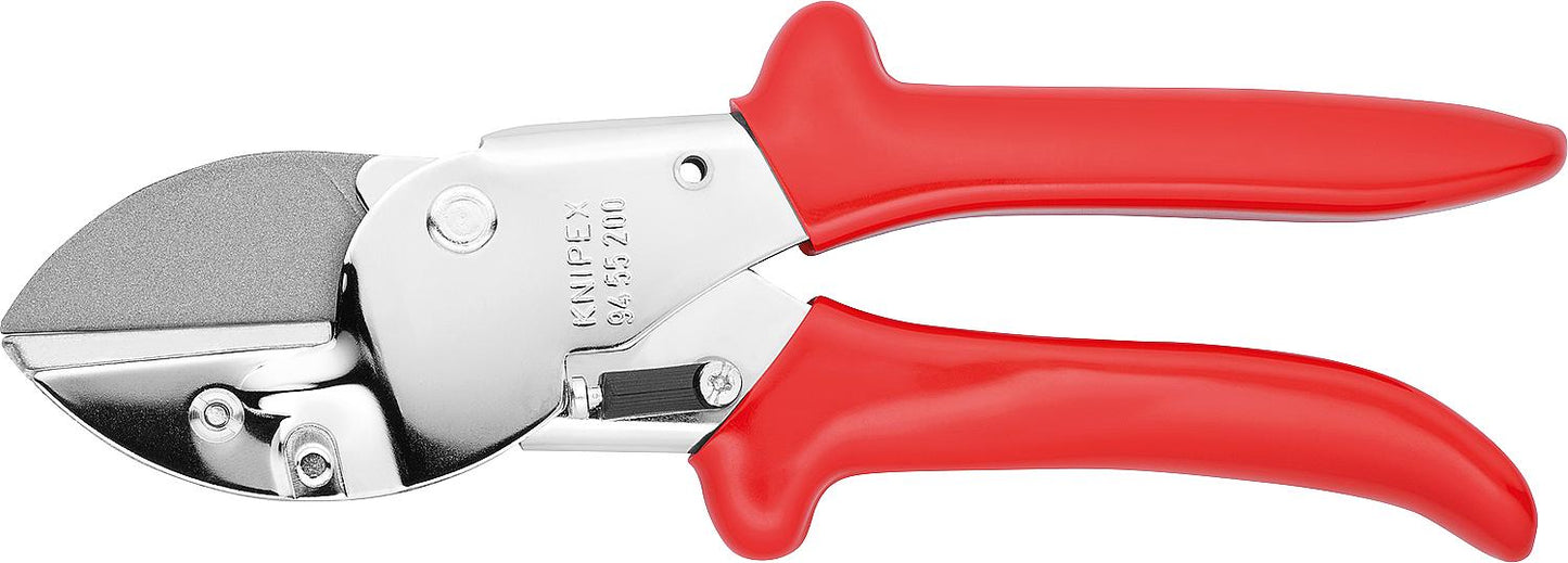 KNIPEX chrome-plated anvil scissors, length 200 mm