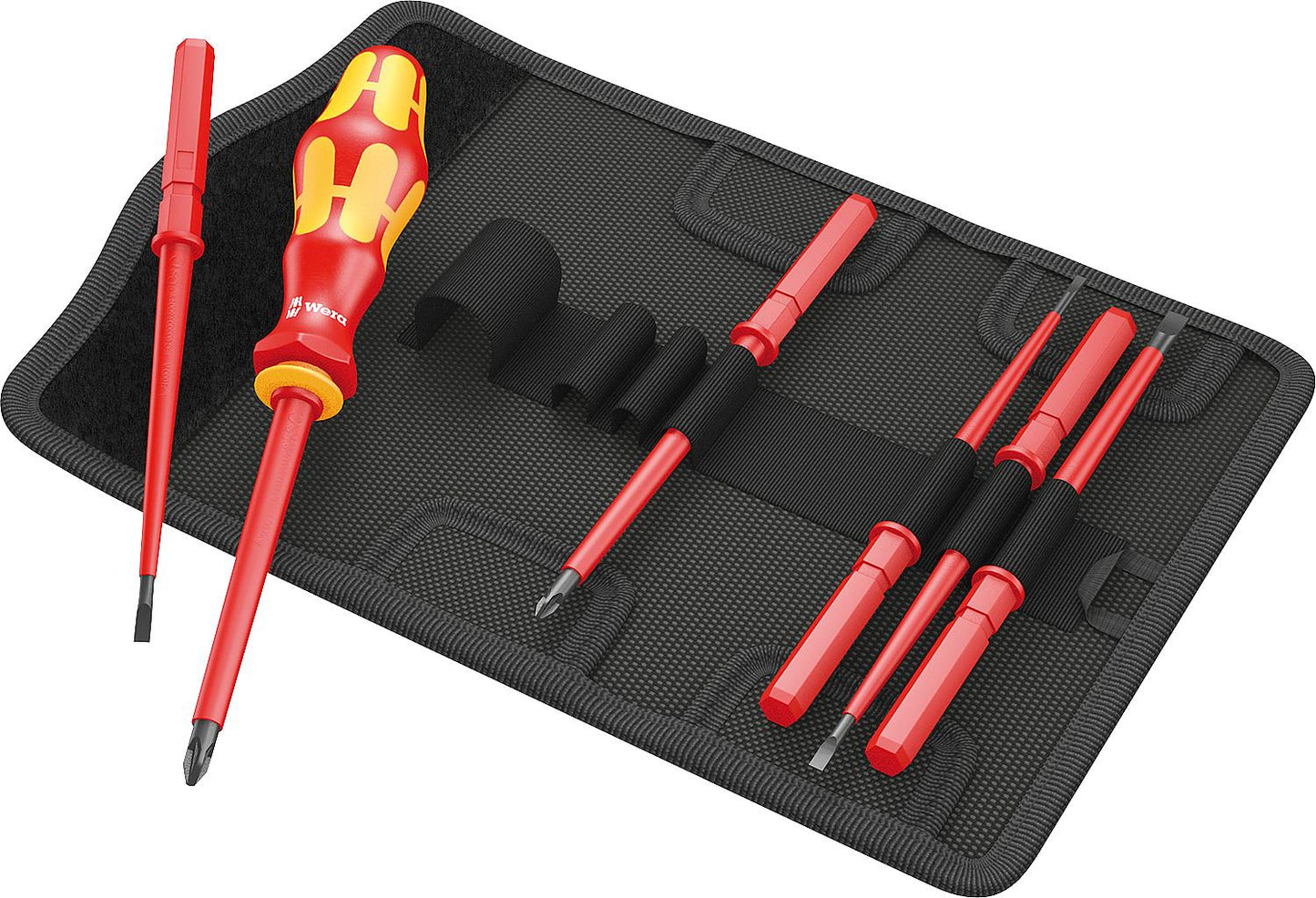 WERA Kraftform Kompakt VDE 7-piece screwdriver set