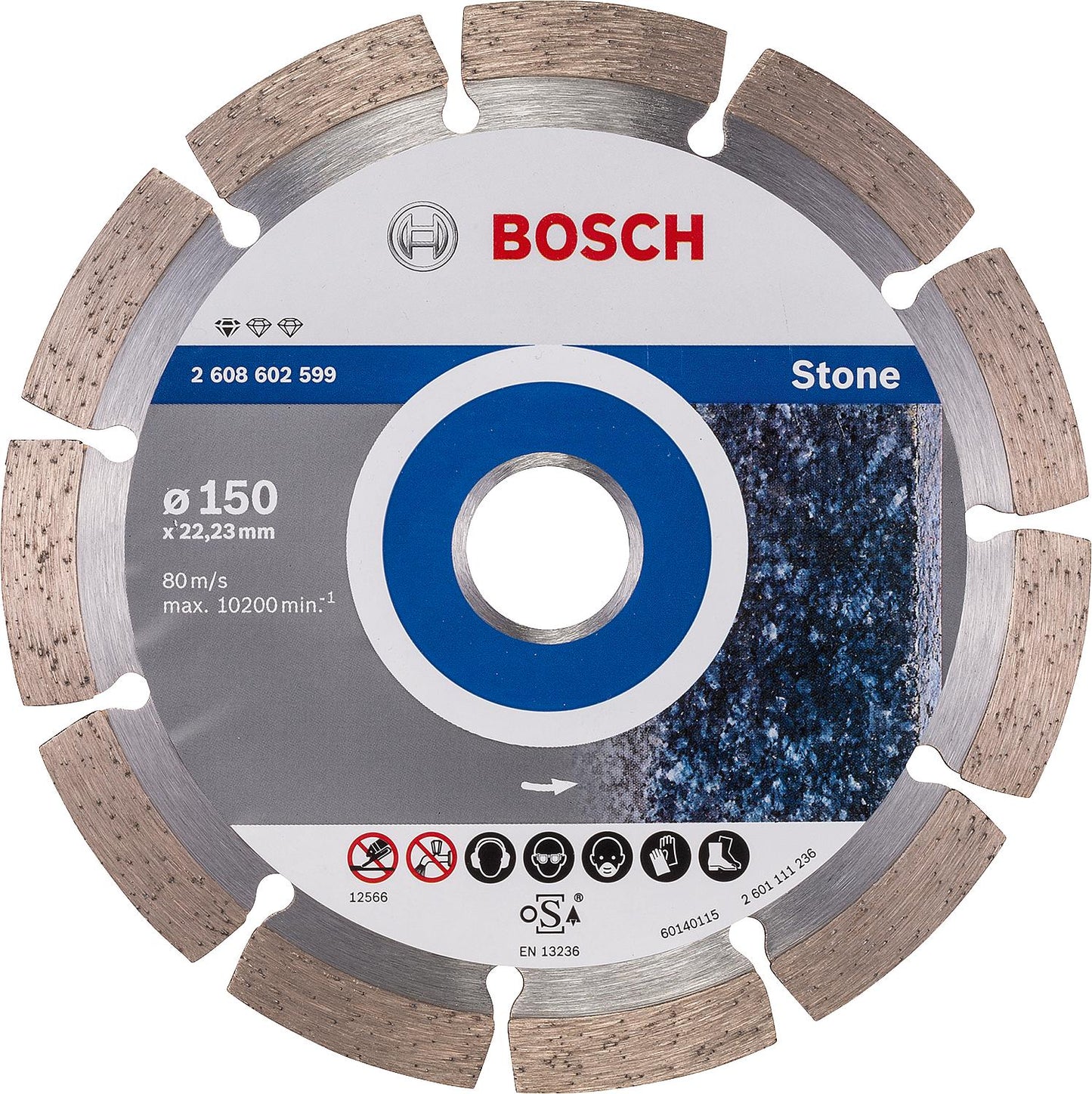 BOSCH cutting disc suitable for wall chaser GNF 35 CA for cutting general building materials