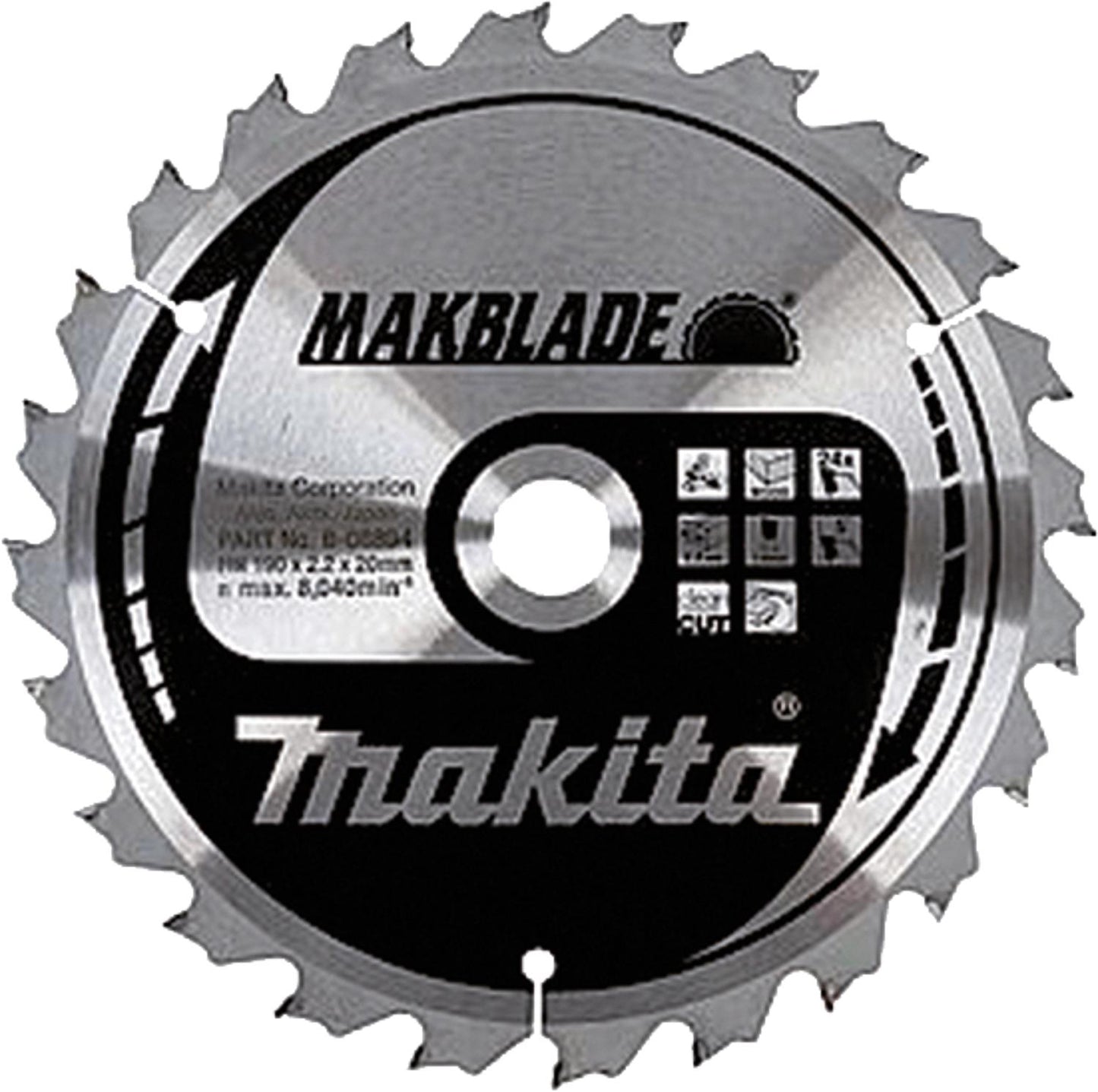 MAKITA circular saw blade Ø 260 x 30 mm, 32 teeth, for wood