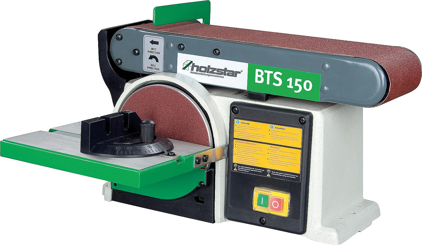 HOLZSTAR BTS150 belt and disc sander, 400 W