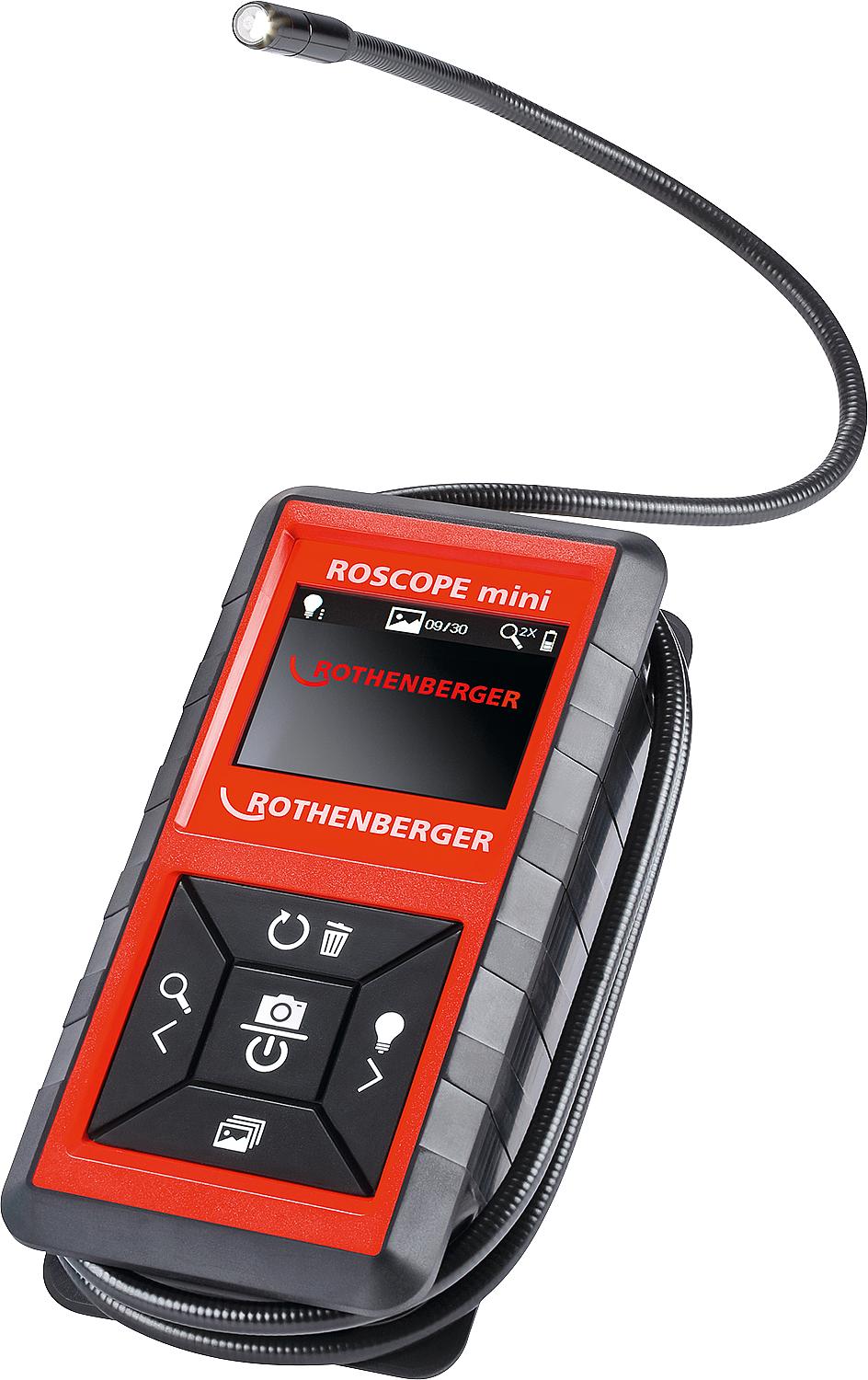 Inspektionskamera Rothenberger Roscope Mini-Set, 8,5mm Kamerakopf