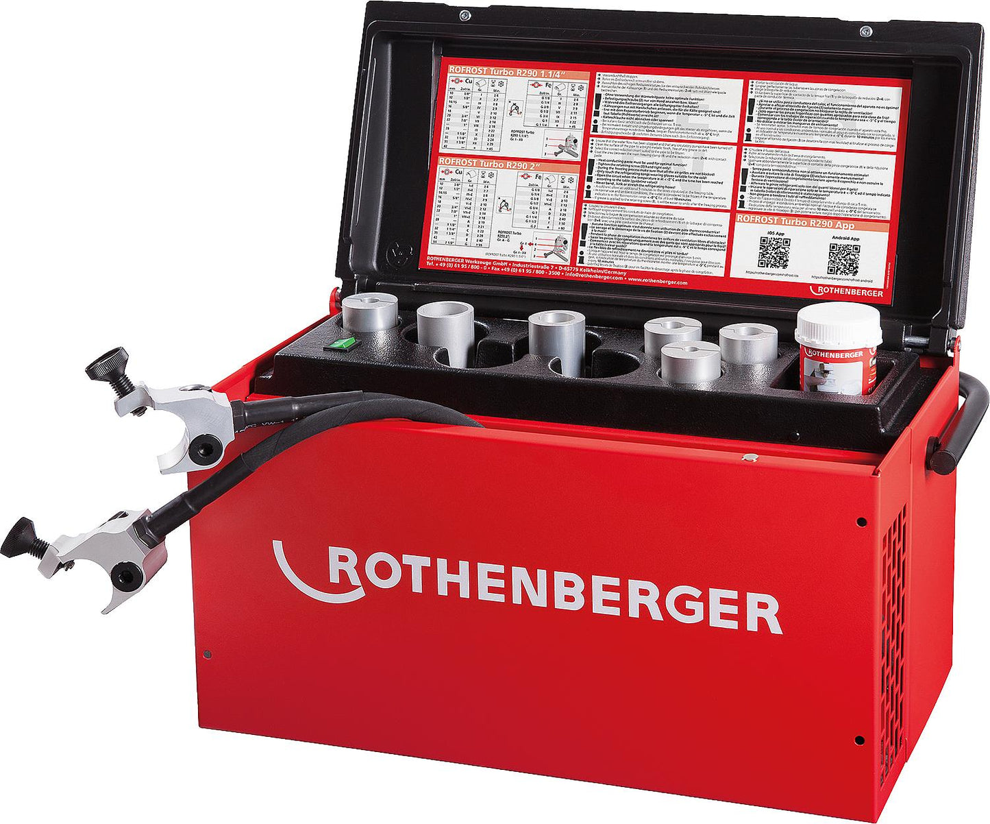 Rohreinfriergerät Set bis DN 32 (1 1/4") ROFROST TURBO R290