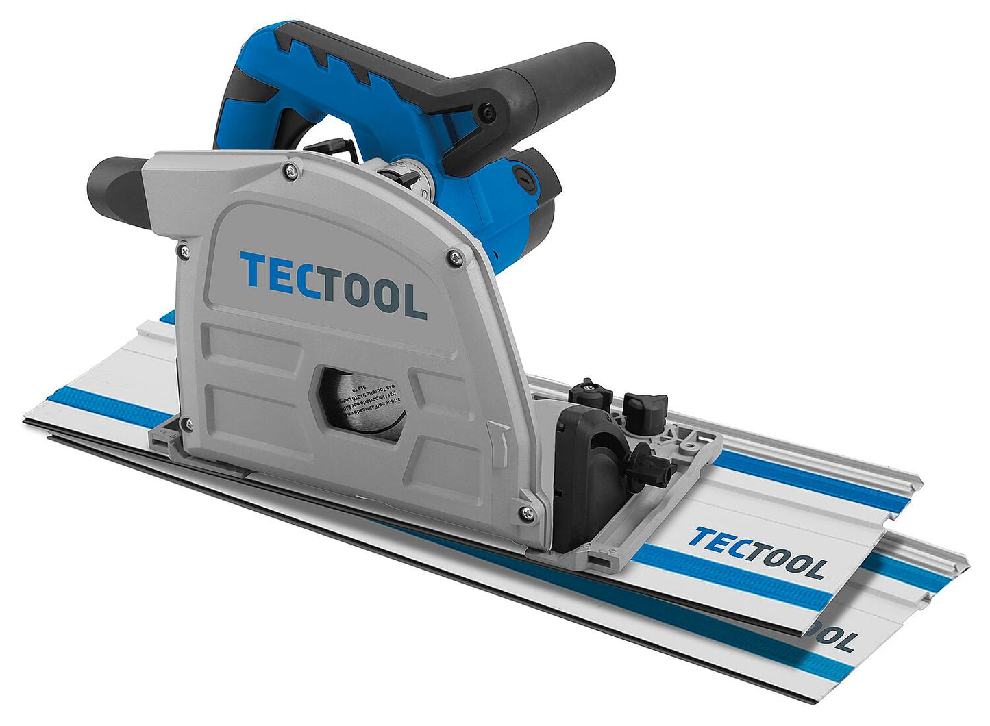 TECTOOL TSF 55 plunge-cut circular saw, 1200 W incl. 2 x 700 mm guide rails