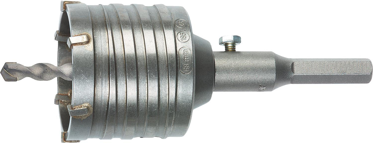 HELLER® core drill set Ø 68 x 50 mm with centering drill and 6-sided shank