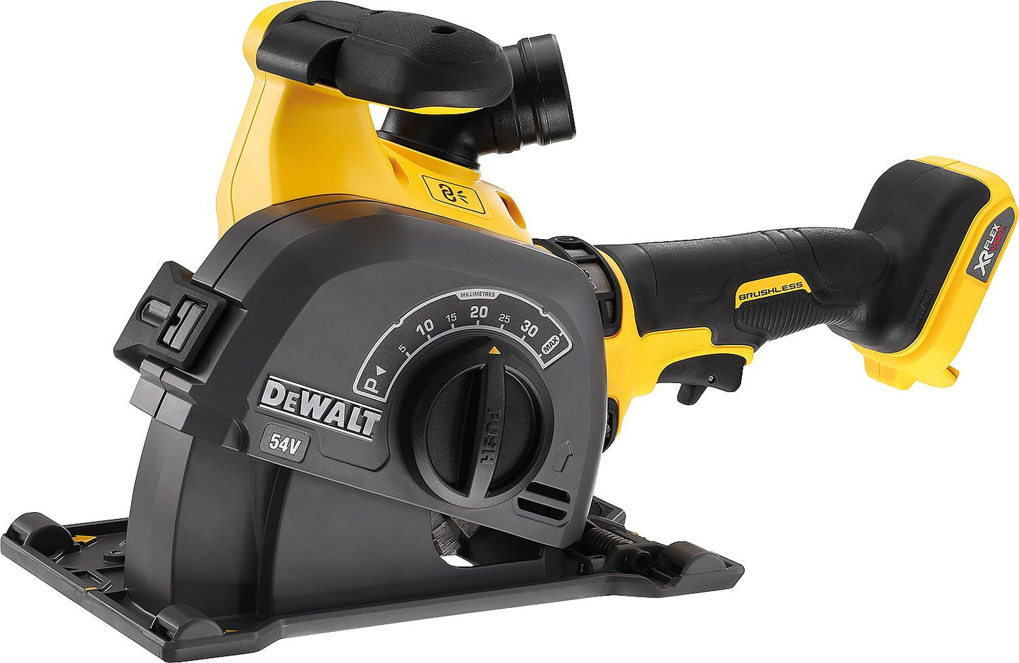 DeWALT DCG200NT 54V cordless wall chaser without battery and charger