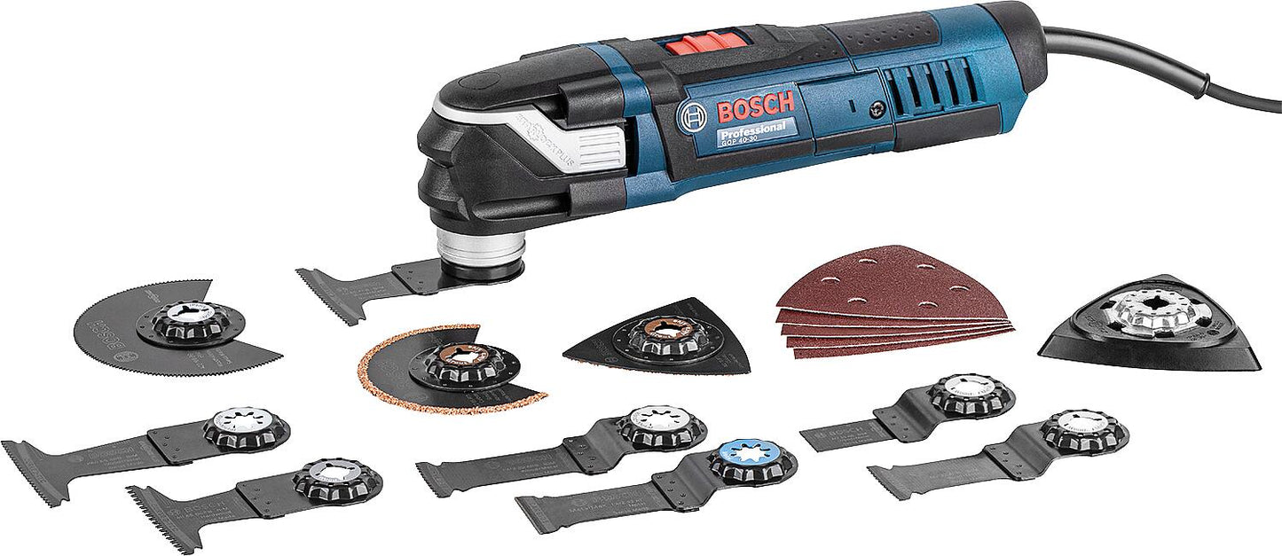 Outil multifonction BOSCH GOP 40-30, 400 W, accessoires inclus