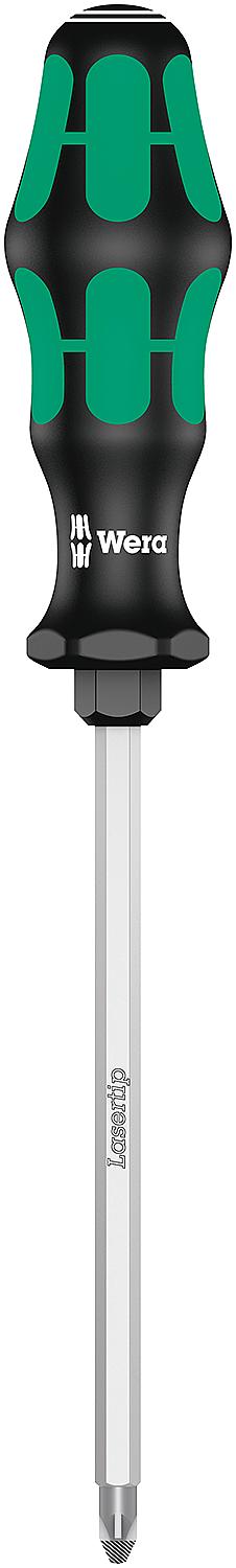 Pozidriv-Schraubendreher 355 Kraftform Plus-Serie 300, Klinge rund, Lasertip-Spitze