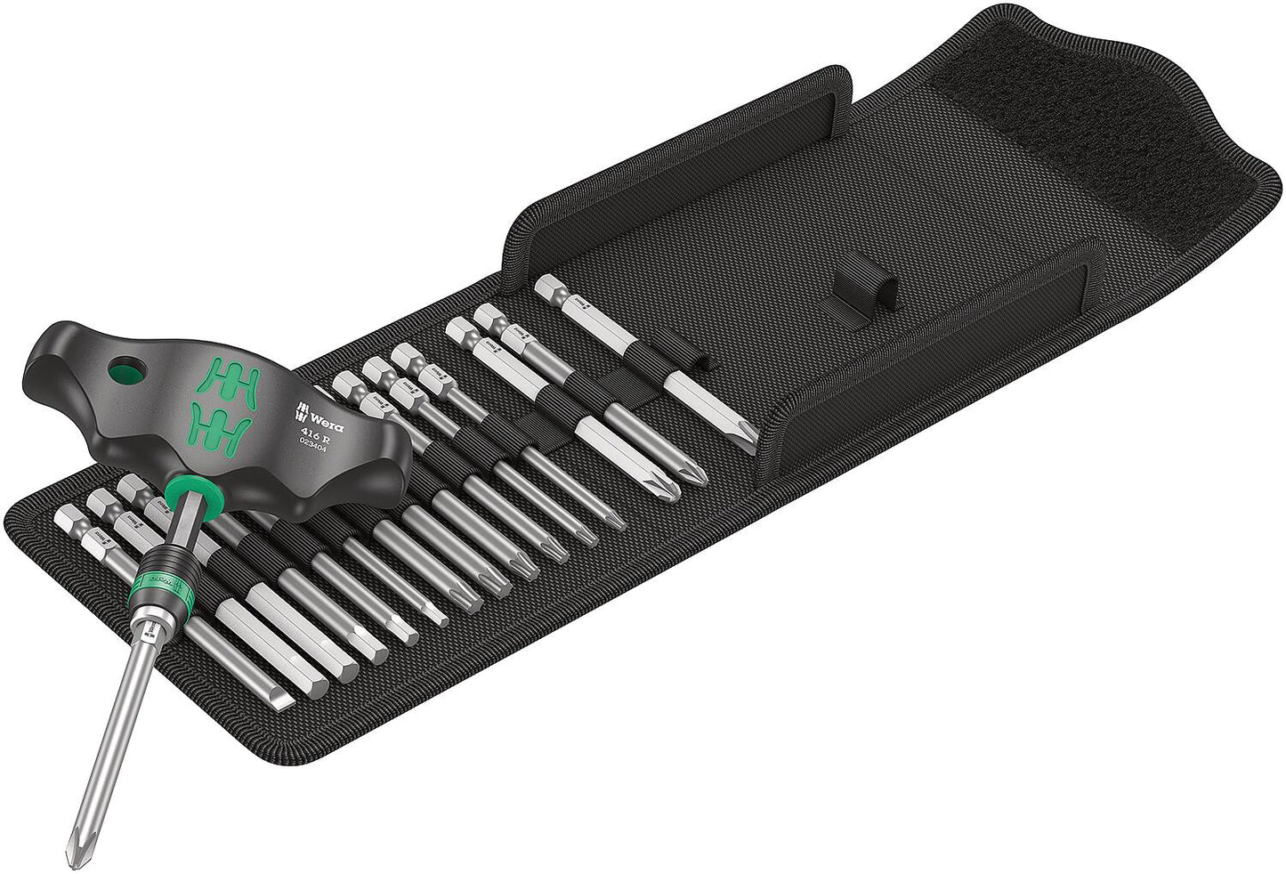 WERA 17-piece T-handle screwdriver set