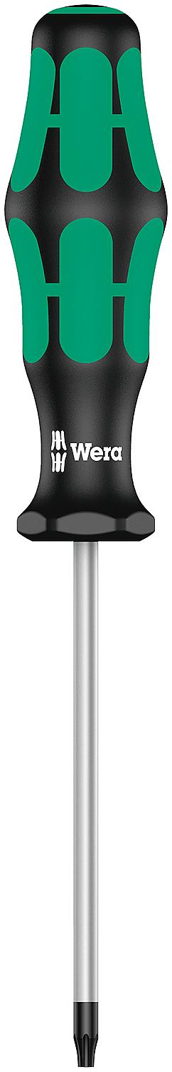 Torx®-TH (mit Bohrung) Schraubendreher Wera 3867 BO Kraftform Plus-Serie 300, Klinge rund, Black Point-Spitze, T15H x 300 mm