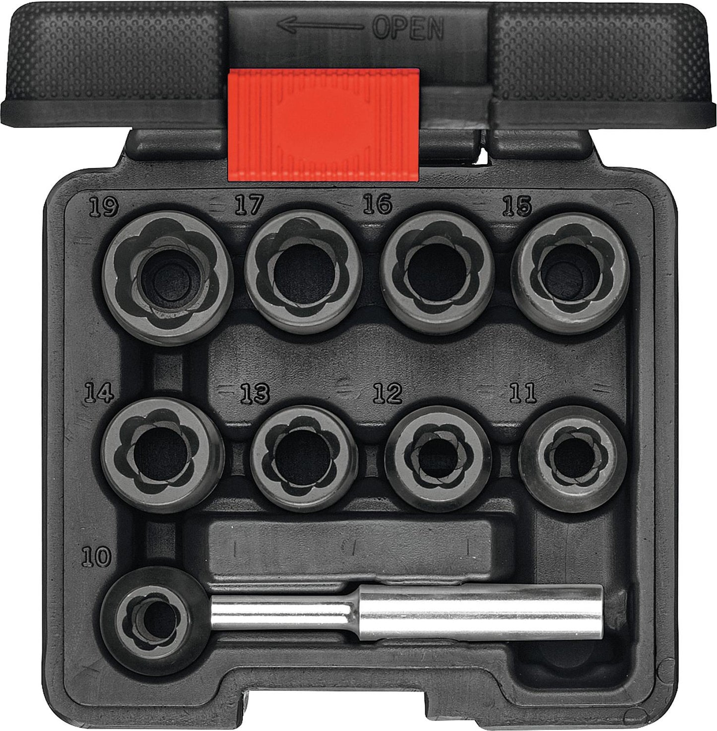 Ausdrehersatz GEDORE red 10-teilig, 1/2"