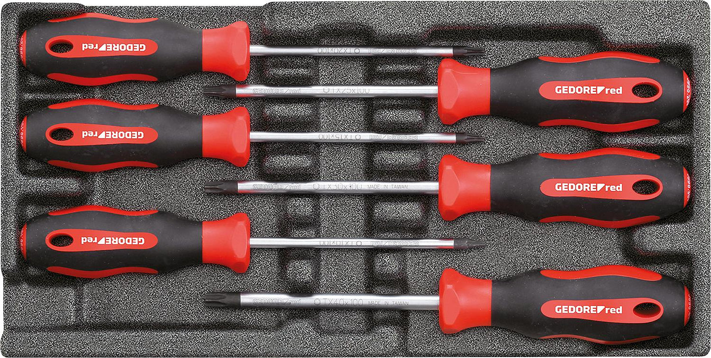 Schraubendrehersatz GEDORE red 6-teilig Torx