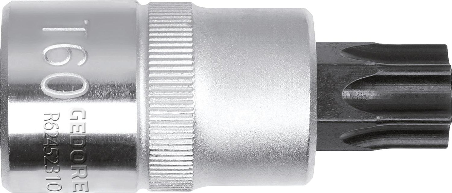 GEDORE red screwdriver insert 1/2" Torx T20 L=55mm